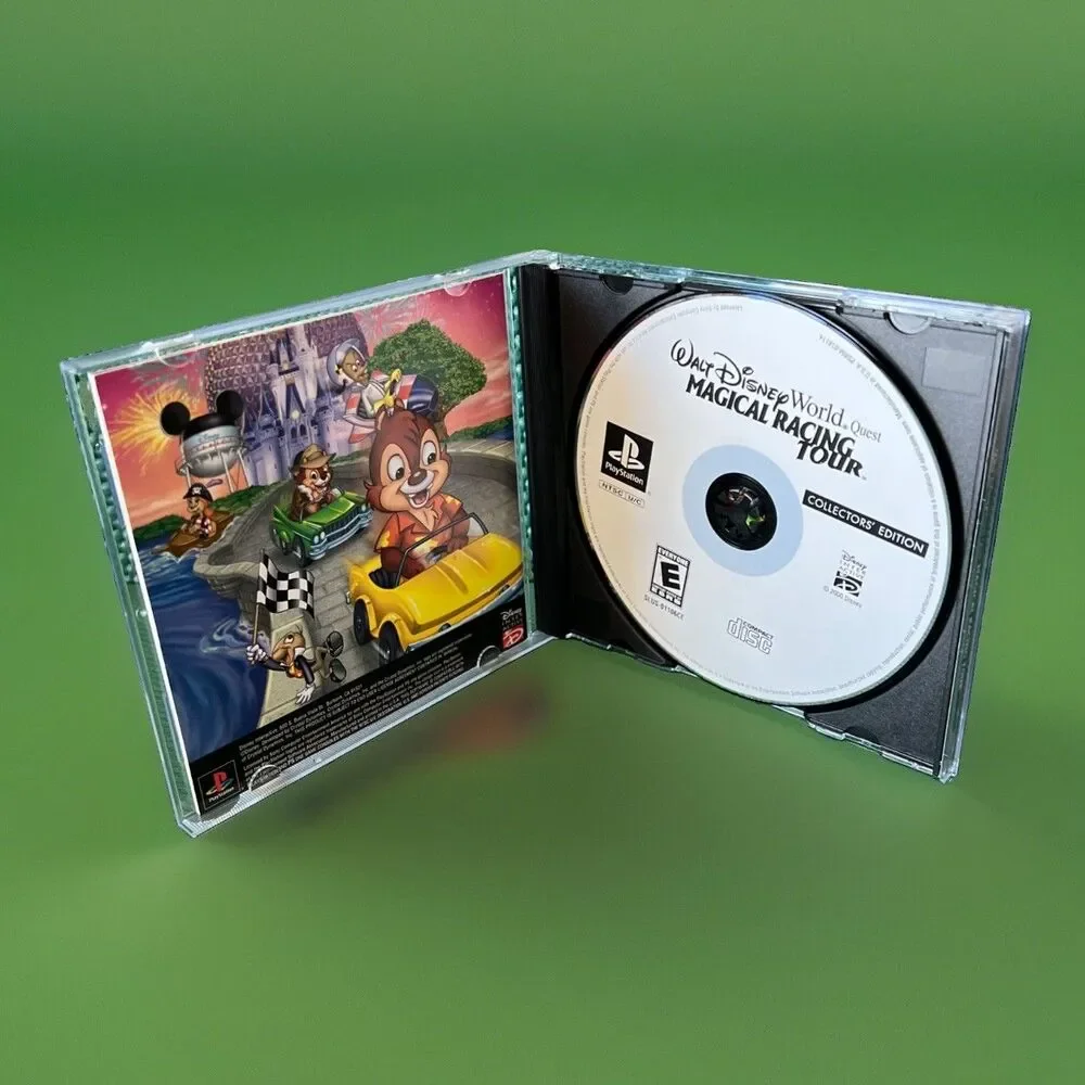 Playstation Walt Disney World Quest Magical Racing Tour Collectors Edition CIB